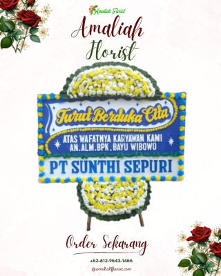 Papan Bunga Duka di Ujungtebu