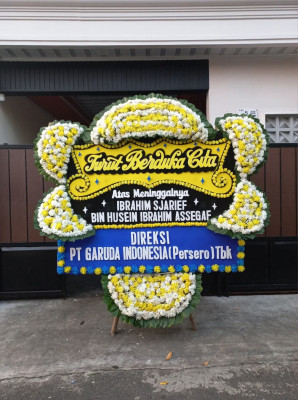 Papan Bunga Duka di Ujungtebu
