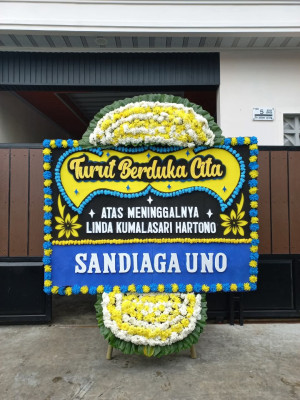 Papan Bunga Duka di Ujungtebu